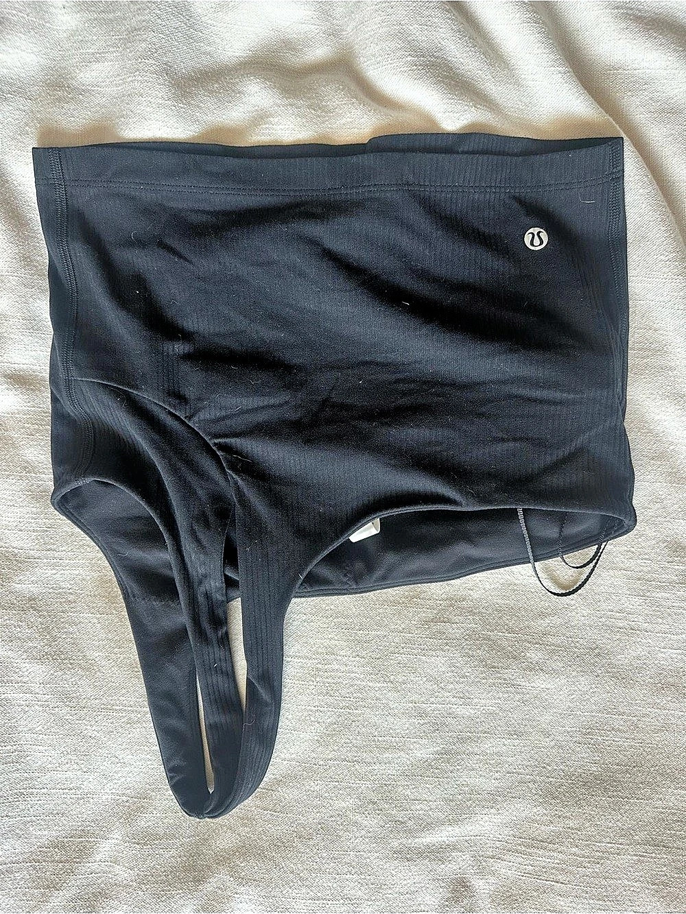 lululemon Align Asymmetrical Bodysuit Black Size 6